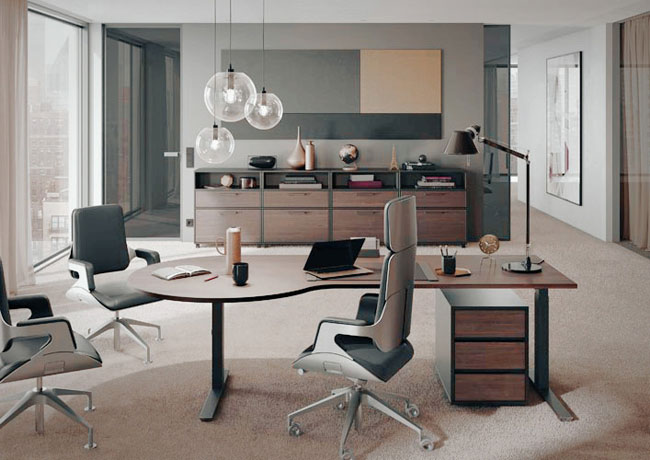 Modernes Büro mit harmonischer Raumgestaltung – Feng Shui für Standortwahl, Büroanalyse und Business-Energie-Checks